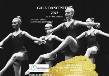 GALA DANCENTER 2023. ACTO SOLIDARIO en Santiago de Compostela