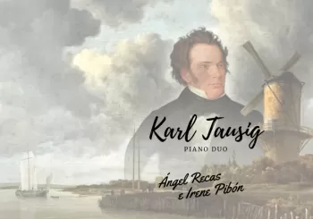 Karl Tausig Piano Duo - La bella molinera de Franz Schubert (piano a cuatro manos) en Madrid