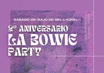 LA BOWIE PARTY en San Cristóbal de La Laguna