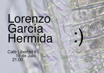 Lorenzo García Hermida en Café Libertad 8 en Madrid