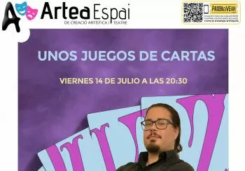 Unos Juegos de Cartas, en Artea Espai en Valencia