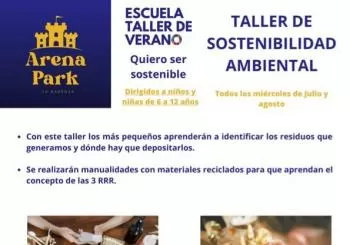TALLER DE SOSTENIBILIDAD AMBIENTAL en Chiclana de la Frontera