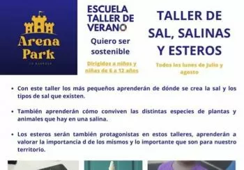 TALLER DE SAL, SALINAS Y ESTEROS en Chiclana de la Frontera