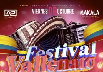 Festival Vallenato -Los Chiches Vs Los Inquietos en Vitoria-Gasteiz