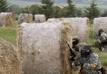 Partida de paintball para adultos y niños a Madrid
