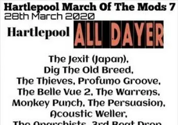 Entradas Hartlepool March of the Mods 2020 en The Corporation Club Hartlepool