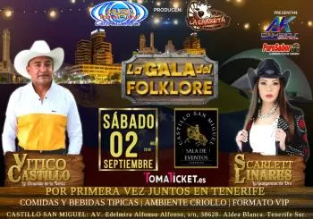 Vitico Castillo y Scarlett Linares en Tenerife