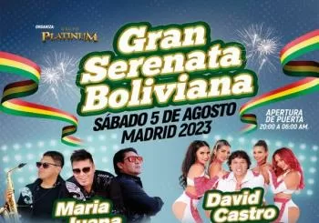 Gran Serenta Boliviana en La Nueva Cubierta en Leganés