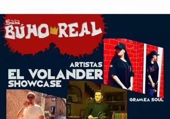 Artistas EL VOLANDER (Showcase) en el Búho Real en Madrid