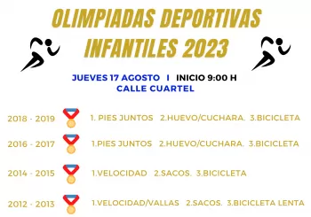 OLIMPIADAS INFANTILES 2023 en FUENLABRADA DE LOS MONTES
