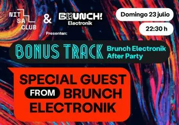 Bonus Track: Brunch Electronik After Party en Barcelona
