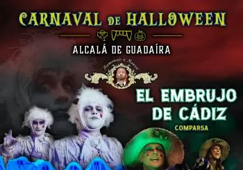 LOS MI ALMA, EL EMBRUJO DE CÁDIZ Y LOS LLORONES (Carnaval de Halloween) en SEVILLA