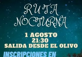 RUTA SENDERISTA NOCTURNA en FUENLABRADA DE LOS MONTES
