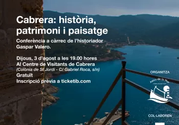 Cabrera: història, patrimoni i paisatge en Colònia de Sant Jordi