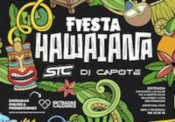 FIESTA HAWAIANA 5 AGOSTO EN PASARELA en Los Llanos de Ariadne