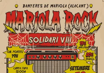 Mariola Rock Solidari en Banyeres de Mariola