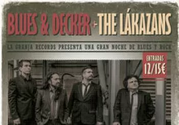 BLUES & DECKER + THE LAKAZANS - GIJON - Gira presentación "The Blues & Decker Live Album"