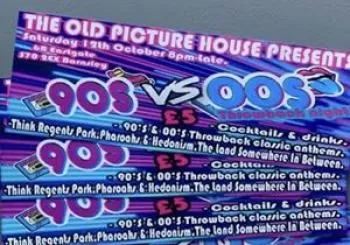 Entradas Noughty 90s en The old picture house and e6 venue