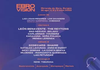 Festival Ebrovisión 2023 en Miranda de Ebro