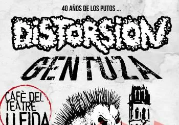 Distorsion+Gentuza Cafè del Teatre de Lleida