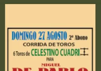 CORRIDA DE TOROS MADRID