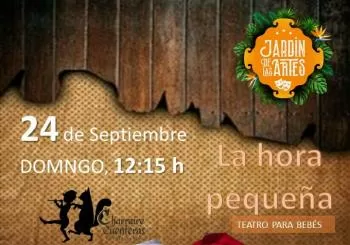 LA HORA PEQUEÑA. Charraire. El Jardín de las Artes en ZARAGOZA