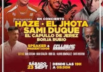 PRIMAVERA FESTIVAL BENALUP 2023 - 23 Septiembre en Alcalá de los Gazules