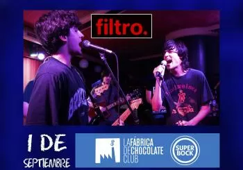 Filtro y Gracias por nada en La Fábrica de Chocolate en Vigo