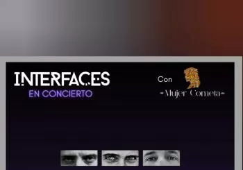INTERFACES + MUJER COMETA EN TRASH CAN MUSIC CLUB en MADRID