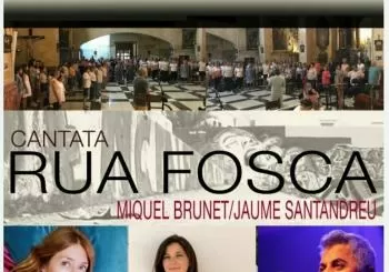 RUA FOSCA, cantata de Miquel Brunet i Jaume Santandreu en ARTÀ