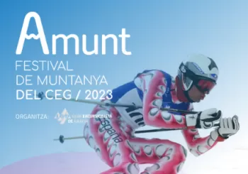 Amunt, Festival de muntanya del CEG. ERIC VILLALÓN en Barcelona