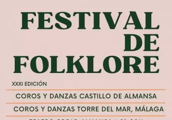 XXXI MUESTRA DE FLOKLORE-COROS Y DANZAS CASTILLO DE ALMANSA en 21