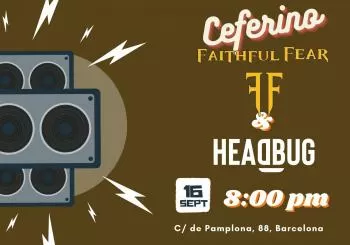 Headbug & Faithful Fear en el Ceferino en Barcelona