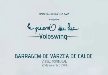 Piano du Lac: VoloSwing em pedalopianO (Várzea de Calde) en Várzea de Calde, Viseu (Portugal)