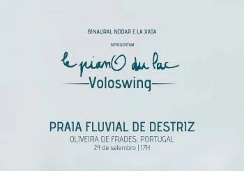 Piano du Lac: VoloSwing em pedalopianO (Destriz) en Destriz, Oliveira de Frades (Portugal)