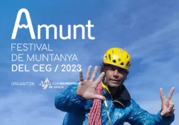 Amunt, Festival de muntanya del CEG. ELOI CALLADO en Barcelona