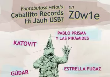 Fiesta Caballito Records/Hi Jauh USB? Katovit + Pablo Prisma + Estrella Fugaz + Gúdar + Ultralocal DJs en L'Hospitalet de Llobregat