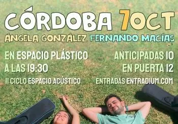 Fernando Macías y Ángela González en CÓRDOBA. Gira 