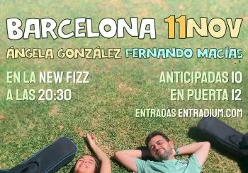Fernando Macías y Ángela González en BARCELONA. Gira 