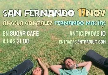 Fernando Macías y Ángela González en SAN FERNANDO. Gira 