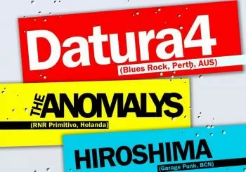 DATURA4 + ANOMALYS + HIROSHIMA + CHARLIE FABER en TARRAGONA