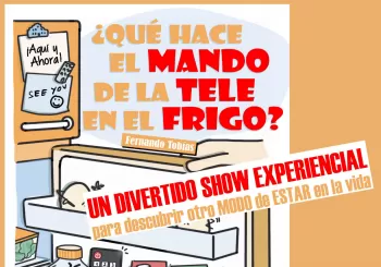 ¿Qué hace el mando de la tele en el Frigo? con Fernando Tobías en Zaragoza