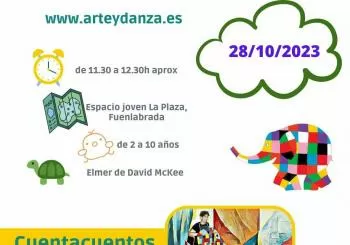 Cuentacuentos Octubre arte&danza en Fuenlabrada