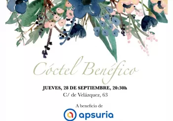 Cóctel benéfico en Madrid