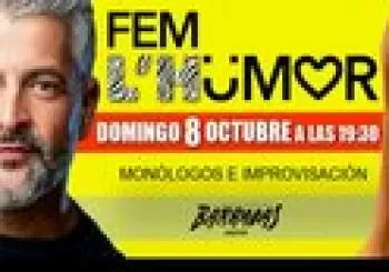 Fem L'Humor Elefantana (Perfectamente imperfectos) y Raúl Alcaraz en Barcelona
