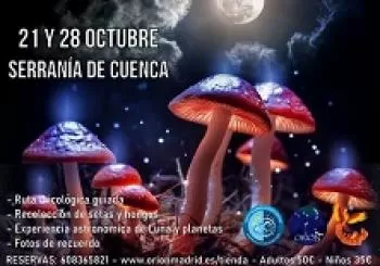 Micología y Astronomía en CUENCA