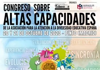 Congreso Nacional sobre Altas Capacidades 2023 en Pinto