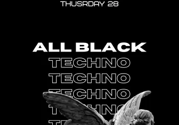 ALL BLACK TECHNO PARTY en ZAAGOZA