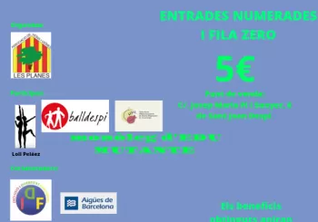 Festival Solidario a beneficio de las familias de enfermos de Alzheimer en Sant Joan Despí