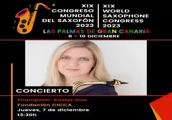 Thompson-Kasler Duo ( XIX CONGRESO MUNDIAL DEL SAXOFÓN 2023)